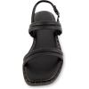 imageCUSHIONAIRE Womens Virgo flat sandal Memory FoamBlack