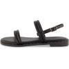 imageCUSHIONAIRE Womens Virgo flat sandal Memory FoamBlack