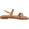 imageCUSHIONAIRE Womens Virgo flat sandal Memory FoamTan