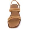 imageCUSHIONAIRE Womens Virgo flat sandal Memory FoamTan