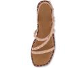 imageCUSHIONAIRE Womens Vogue stud sling back sandal Memory FoamNude