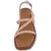 imageCUSHIONAIRE Womens Vogue stud sling back sandal Memory FoamNude