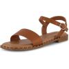 imageCUSHIONAIRE Womens Verona one band sandal Memory FoamCognac
