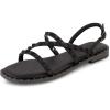 imageCUSHIONAIRE Womens Vogue stud sling back sandal Memory FoamBlack