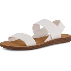 imageCUSHIONAIRE Womens Ina stretch sandal Memory FoamWhite