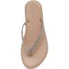 imageCUSHIONAIRE Womens Ciara Jeweled Flip Flop Sandal with Memory FoamBlush