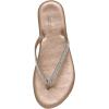 imageCUSHIONAIRE Womens Ciara Jeweled Flip Flop Sandal with Memory FoamRose Gold