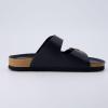 imageCUSHIONAIRE Womens Lang Cork footbed Sandal with ComfortBlack