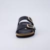 imageCUSHIONAIRE Womens Lang Cork footbed Sandal with ComfortBlack