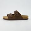 imageCUSHIONAIRE Womens Lang Cork footbed Sandal with ComfortBrown