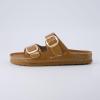 imageCUSHIONAIRE Womens Lang Cork footbed Sandal with ComfortDark Tan Patent