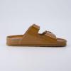 imageCUSHIONAIRE Womens Lang Cork footbed Sandal with ComfortDark Tan Patent