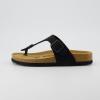 imageCUSHIONAIRE Womens Leah Cork Footbed Sandal With ComfortBlack