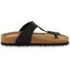 imageCUSHIONAIRE Womens Leah Cork Footbed Sandal With ComfortBlack Nappa