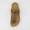 imageCUSHIONAIRE Womens Leah Cork Footbed Sandal With ComfortBrown