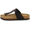 imageCUSHIONAIRE Womens Leah Cork Footbed Sandal With ComfortBrown Nappa