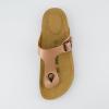 imageCUSHIONAIRE Womens Leah Cork Footbed Sandal With ComfortGold