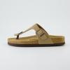 imageCUSHIONAIRE Womens Leah Cork Footbed Sandal With ComfortTaupe