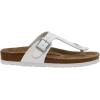 imageCUSHIONAIRE Womens Leah Cork Footbed Sandal With ComfortWhite
