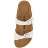 imageCUSHIONAIRE Womens Liam Cork footbed Sandal with ComfortWhite