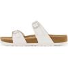 imageCUSHIONAIRE Womens Liam Cork footbed Sandal with ComfortWhite