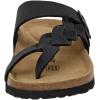 imageCUSHIONAIRE Womens Libby Cork footbed Sandal with Comfort and Wide Widths AvailableBlack