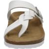 imageCUSHIONAIRE Womens Libby Cork footbed Sandal with Comfort and Wide Widths AvailableWhite