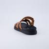 imageCUSHIONAIRE Womens Lotto footbed sandal with Comfort Wide Widths AvailableCognac