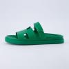 imageCUSHIONAIRE Womens Lotto footbed sandal with Comfort Wide Widths AvailableKelly Green