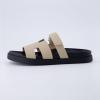 imageCUSHIONAIRE Womens Lotto footbed sandal with Comfort Wide Widths AvailableTaupe Vegan Suede