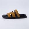 imageCUSHIONAIRE Womens Lotto footbed sandal with Comfort Wide Widths AvailableWhiskey Vegan Suede