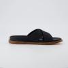 imageCUSHIONAIRE Womens Nell footbed sandal with Comfort Wide Widths AvailableBlack
