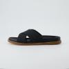 imageCUSHIONAIRE Womens Nell footbed sandal with Comfort Wide Widths AvailableBlack