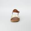 imageCUSHIONAIRE Womens Swoon one band ankle strap sandal with Memory Foam Wide Widths AvailableSaddleGold