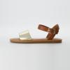 imageCUSHIONAIRE Womens Swoon one band ankle strap sandal with Memory Foam Wide Widths AvailableSaddleGold