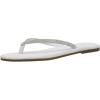 imageCUSHIONAIRE Womens Ciara Jeweled Flip Flop Sandal with Memory FoamWhite