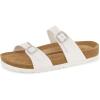 imageCUSHIONAIRE Womens Liam Cork footbed Sandal with ComfortWhite