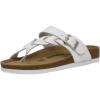 imageCUSHIONAIRE Womens Libby Cork footbed Sandal with Comfort and Wide Widths AvailableWhite