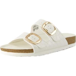 imageCUSHIONAIRE Womens Lang Cork footbed Sandal with ComfortCream Woven