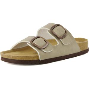 imageCUSHIONAIRE Womens Lang Cork footbed Sandal with ComfortStone