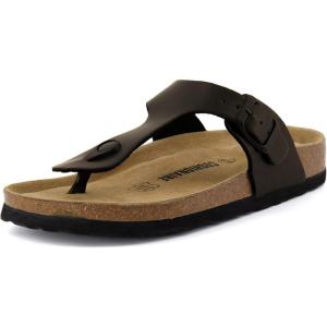 imageCUSHIONAIRE Womens Leah Cork Footbed Sandal With ComfortBrown Oily