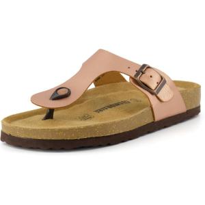 imageCUSHIONAIRE Womens Leah Cork Footbed Sandal With ComfortGold