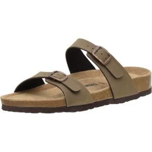 imageCUSHIONAIRE Womens Liam Cork footbed Sandal with ComfortBrown