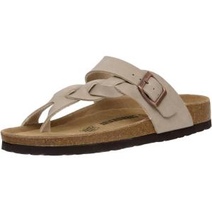 imageCUSHIONAIRE Womens Libby Cork footbed Sandal with Comfort and Wide Widths AvailableStone