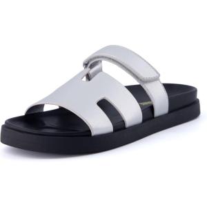 imageCUSHIONAIRE Womens Lotto footbed sandal with Comfort Wide Widths AvailableSilver