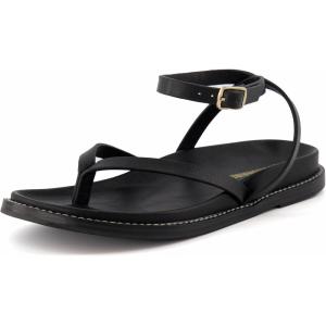 imageCUSHIONAIRE Womens Novel footbed sandal with Comfort Wide Widths AvailableBlack