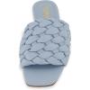 imageCUSHIONAIRE Womens Aramis woven slide sandal Memory Foam Wide Widths AvailablePale Blue