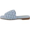 imageCUSHIONAIRE Womens Aramis woven slide sandal Memory Foam Wide Widths AvailablePale Blue