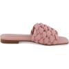 imageCUSHIONAIRE Womens Aramis woven slide sandal Memory Foam Wide Widths AvailablePink