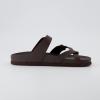 imageCUSHIONAIRE Womens Laker soft footbed Sandal with ComfortDark Brown